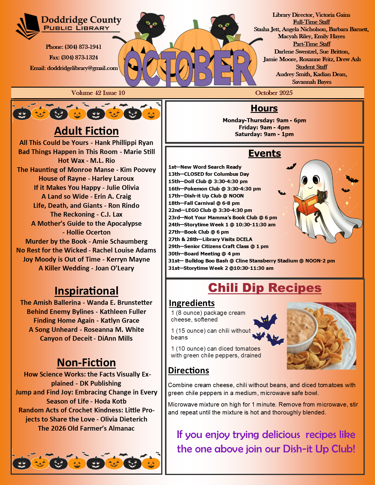 October 2025 Newsletter ws
